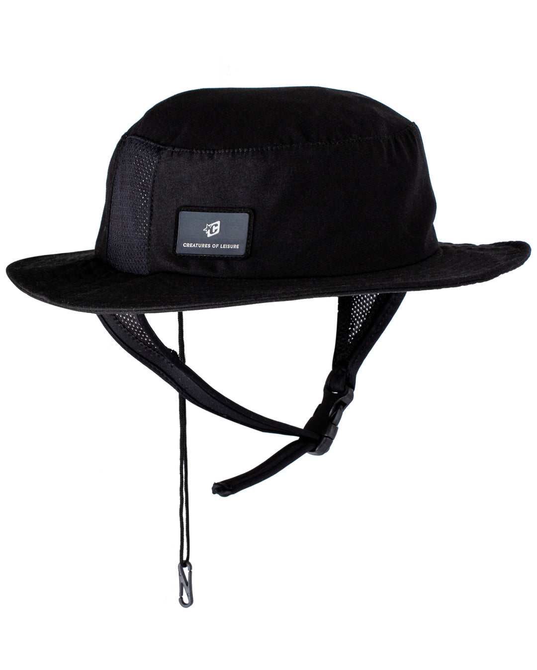 Moment Raindrop Patch Bucket Hat - Black, Moment Surf Company